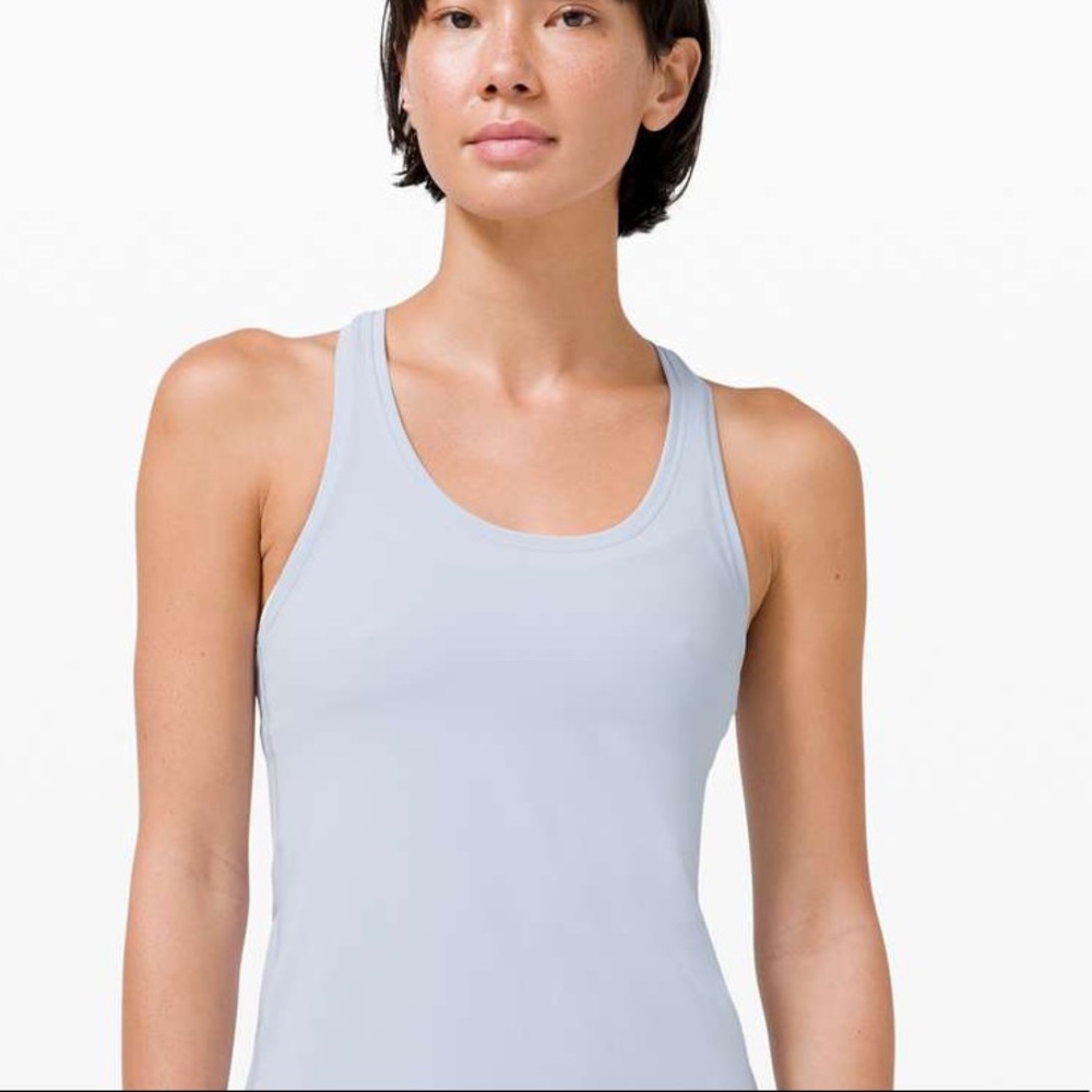 Lululemon cool racerback tank blue size 4 - Picture 5 of 6